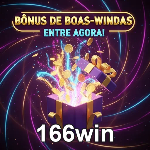 Imagem promocional da 166win mostrando o bônus especial, relacionada ao site 166win, com detalhes de oferta.